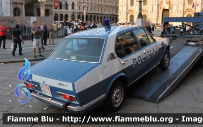 Alfa Romeo Alfetta II serie
Polizia di Stato
Polizia Stradale
Esemplare esposto presso il Museo delle auto della Polizia di Stato
POLIZIA 53315
Parole chiave: Alfa-Romeo Alfetta_IIserie Polizia53315 Festa_Della_Polizia_2012