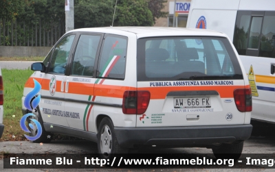 Fiat Ulisse
Pubblica Assistenza Sasso Marconi BO
Parole chiave: Emilia_romagna (BO) Servizi_sociali Fiat Ulisse Reas_2014