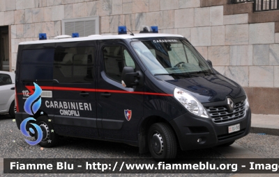 Renault Master IV serie restyle
Carabinieri
Nucleo Cinofili
CC DJ303
Parole chiave: Renault Master_IVserie_ CCDJ303restyle