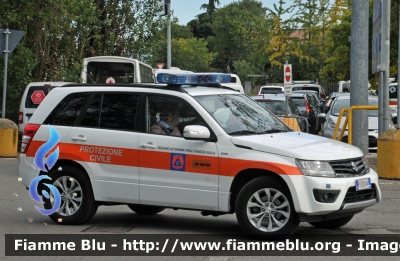 Suzuki Grand Vitara III serie
Protezione Civile
Regione Friuli Venezia Giulia
Centro Operativo Regionale
PC 001
Parole chiave: Suzuki Grand_Vitara_IIIserie PC001 Reas_2017