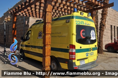 Mercedes-Benz Sprinter III serie restyle
جمهوريّة مصر العربيّة - Egitto
Egyptian Ambulance Authority - Ministry of Health
