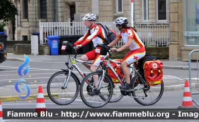 Biciclette
Grand-Duché de Luxembourg - Großherzogtum Luxemburg - Grousherzogdem Lëtzebuerg - Lussemburgo Croix Rouge Luxembourgoise 
