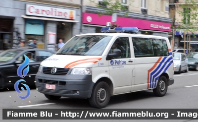 Volkswagen Transporter T5 
Koninkrijk België - Royaume de Belgique - Königreich Belgien - Belgio
 Police Fédérale
Spoorwegpolitie Polizia Ferroviaria
Parole chiave: Volkswagen Transporter_T5