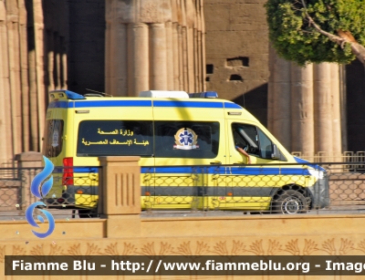 Mercedes-Benz Sprinter III serie restyle
جمهوريّة مصر العربيّة - Egitto
Egyptian Ambulance Authority - Ministry of Health
