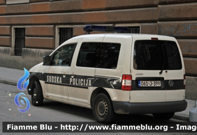 Volkswagen Caddy
Bosna i Hercegovina - Босна и Херцеговина - Bosnia Erzegovina
Sudska Policija Federacije Bosne i Hercegovine - Судска полиција Федерације Босне и Херцеговине Polizia Giudiziaria Federale Bsni Erzegovina
