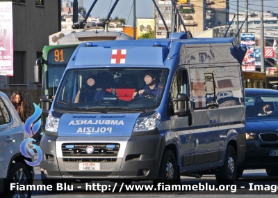 Fiat Ducato X250
Polizia di Stato
 Servizio Sanitario
 Allestita Boneschi
 POLIZIA H8834
Parole chiave: Fiat Ducato_X250 Ambulanza