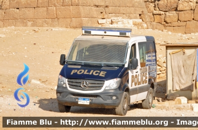 Mercedes-Benz Sprinter III serie restyle
جمهوريّة مصر العربيّة - Egitto
Tourist and Antiquities Police - Polizia Turistica
