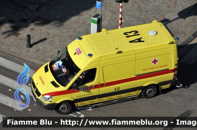 Mercedes-Benz Sprinter III serie
Koninkrijk België - Royaume de Belgique - Königreich Belgien - Belgio
Croix Rouge de Belgique - Belgische Rode Kruis 
Parole chiave: Mercedes-Benz Sprinter_IIIserie Ambulanza