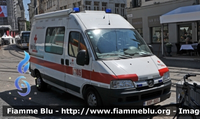 Peugeot Boxer II serie
Koninkrijk België - Royaume de Belgique - Königreich Belgien - Belgio
Croix Rouge de Belgique - Belgische Rode Kruis 
Gent - Gand
Parole chiave: Peugeot Boxer_IIserie Ambulanza