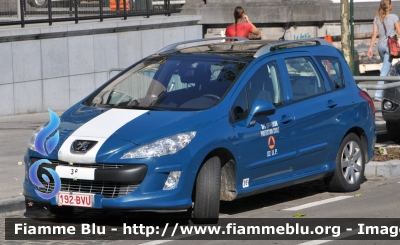 Peugeot 308 SW I serie
Koninkrijk België - Royaume de Belgique - Königreich Belgien - Belgio
Protezione Civile - Civiele Bescherming - Protection Civile 
Incoronazione del nuovo Re Philippe 21/07/2013
Parole chiave: Peugeot 308_SW_Iserie