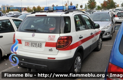 Fiat Sedici II serie
Croce Rossa Italiana
 Comitato Locale di Tortona
 Delegazione di Bassa Valle Scrivia AL
CRI 828AB
Parole chiave: Piemonte (AL) Automedica Fiat Sedici_IIserie Reas_2015 CRI828AB