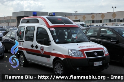 Fiat Doblò II serie
Croce Rossa Italiana
 Comitato Provinciale di Pordenone
 CRI 113AB
Parole chiave: Friuli_venezia_giulia (PN) Automedica Fiat Doblò_IIserie Reas_2015 CRI113AB