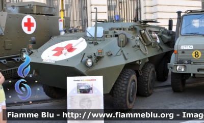 Steyr-Daimler-Puch Pandur 6X6
Koninkrijk België - Royaume de Belgique - Königreich Belgien - Belgio
La Defence - Defecie - Armata Belga
Incoronazione del nuovo Re Philippe 21/07/2013
Parole chiave: Steyr-Daimler-Puch Pandur_6X6