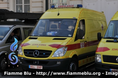 Mercedes-Benz Sprinter III serie
Koninkrijk België - Royaume de Belgique - Königreich Belgien - Belgio
Croix Rouge de Belgique - Belgische Rode Kruis 
Incoronazione del nuovo Re Philippe 21/07/2013
Parole chiave: Mercedes-Benz Sprinter_IIIserie Ambulanza