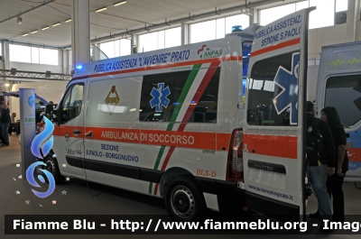 Renault Master IV serie
Pubblica Assistenza "L'Avvenire" Prato 
 Sezione San Paolo Borgonovo
Allestita Cevi
Reas 2015
Parole chiave: Toscana (PO) Ambulanza Renault Master_IVserie Reas_2015