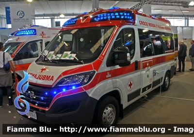 Fiat Ducato X290
Croce rossa Italiana 
 Comitato Locale Rubiera RE
Allestita Ambitalia
Reas 2015
Parole chiave: Emilia_romagna (RE) Ambulanza Fiat Ducato_X290 Reas_2015