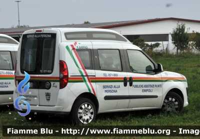 Fiat Doblò III serie
Pubbliche Assistenze Riunite Empoli FI
Allestita Focaccia
M 53
Parole chiave: Toscana (FI) Servizi_sociali Fiat Doblò_IIIserie Reas_2015