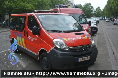 Opel Vivaro
Koninkrijk België - Royaume de Belgique - Königreich Belgien - Kingdom of Belgium - Belgio
Brandweer Westhoek Wervik
