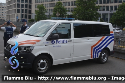 Volkswagen Transporter T6
Koninkrijk België - Royaume de Belgique - Königreich Belgien - Belgio
Police Fédérale
