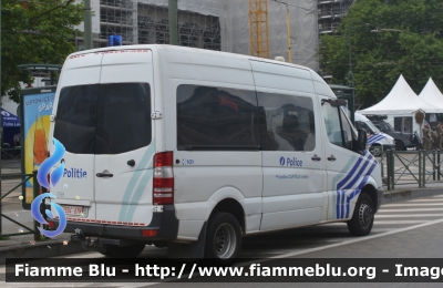 Mercedes-Benz Sprinter III serie
Koninkrijk België - Royaume de Belgique - Königreich Belgien - Belgio
Police Locale Bruxelles Capitale Ixelles - Brussel Hoofdstad Elsene
