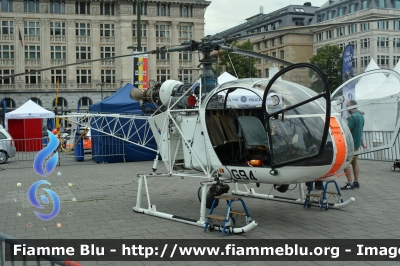 Aérospatiale Alouette II
Koninkrijk België - Royaume de Belgique - Königreich Belgien - Belgio
Gendarmeria - Gendarmerie - Rijkswacht
G94
