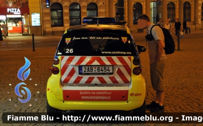 Smart ForTwo II serie
České Republiky - Repubblica Ceca
Zdravotnická záchranná služba hl. m. Prahy - Emergenza Medica Città di Praga
Parole chiave: Smart Fortwo_IIserie Automedica