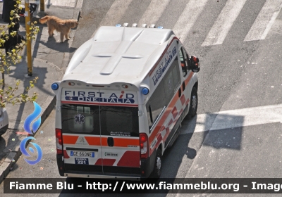 Peugeot Boxer IV serie
First Aid One Italia
Milano Faobol 221
Parole chiave: Lombardia (MI) Ambulanza Peugeot Boxer_IVserie