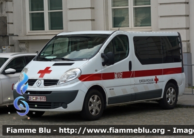 Renault Trafic III serie
Koninkrijk België - Royaume de Belgique - Königreich Belgien - Belgio
Croix Rouge de Belgique - Belgische Rode Kruis
