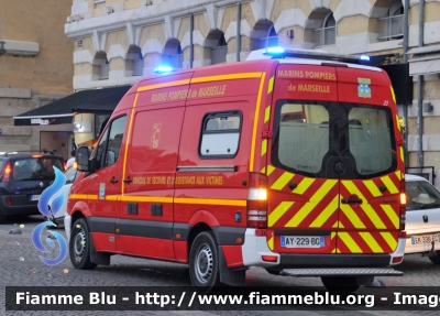 Mercedes-Benz Sprinter III serie 
France - Francia
Marins Pompiers de Marseille 
Parole chiave: Ambulanza Mercedes-Benz Sprinter_IIIserie