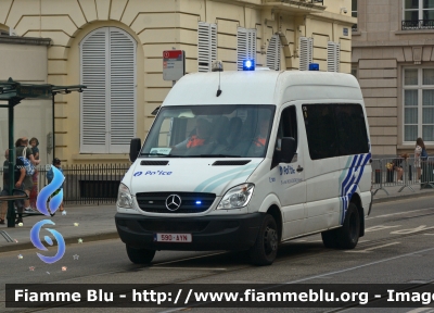 Mercedes-Benz Sprinter III serie
Koninkrijk België - Royaume de Belgique - Königreich Belgien - Belgio
Police Locale Bruxelles Capitale Ixelles - Brussel Hoofdstad Elsene
