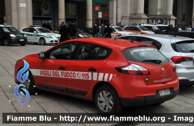 Renault Megane III serie 
Vigili del Fuoco
Comando Provinciale di Milano
Autovetture acquistate nell'ambito di Expo2015
Allestita Focaccia
VF 27367
