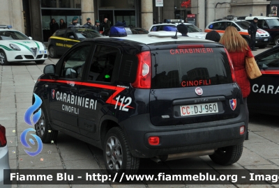 Fiat Nuova Panda 4x4 II serie 
Arma dei Carabinieri
Nucleo Cinofili
CC DJ960
