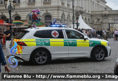 Volkswagen Tiguan
Koninkrijk België - Royaume de Belgique - Königreich Belgien - Belgio
Croix Rouge de Belgique - Belgische Rode Krui
