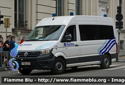 Volkswagen Crafter II serie
Koninkrijk België - Royaume de Belgique - Königreich Belgien - Belgio
Police Locale Bruxelles Sud - Zuid
