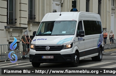 Volkswagen Crafter II serie
Koninkrijk België - Royaume de Belgique - Königreich Belgien - Belgio
Police Locale Bruxelles Sud - Zuid
