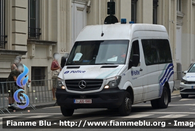 Mercedes-Benz Sprinter III serie restyle
Koninkrijk België - Royaume de Belgique - Königreich Belgien - Belgio
Police Locale Bruxelles West
