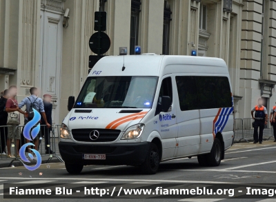 Mercedes-Benz Sprinter III serie
Koninkrijk België - Royaume de Belgique - Königreich Belgien - Belgio
Police Fédérale
