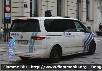 Volkswagen Multivan
Koninkrijk België - Royaume de Belgique - Königreich Belgien - Belgio
Police Locale Bruxelles Capitale Ixelles - Brussel Hoofdstad Elsene
