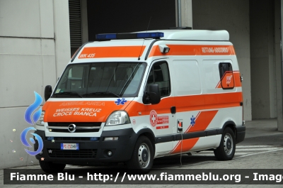 Opel Movano II serie
Associazione Provinciale di Soccorso Croce Bianca (Bolzano)
Landesrettungverein Weisses Kreuz
WK 435 - 660
PC ZS 0HB
Parole chiave: Trentino_alto_adige (BZ) Opel Movano_IIserie Ambulanza PCZS0HB civil_protect_2016