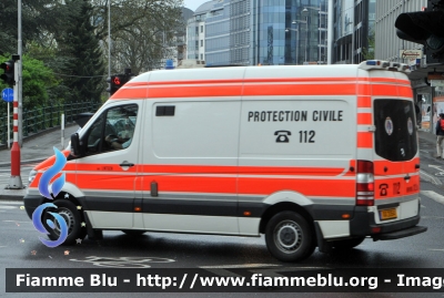 Mercedes-Benz Sprinter III serie
Grand-Duché de Luxembourg - Großherzogtum Luxemburg - Grousherzogdem Lëtzebuerg - Lussemburgo
 Protection Civile
Parole chiave: Mercedes-Benz Sprinter_IIIserie Ambulanza