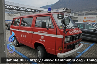 Volkswagen Transporter T3
Vigili del Fuoco
 Unione Distrettuale Bassa Val Pusteria
 Corpo Volontario Caminata di Tures - Kematen in Taufers BZ
VF 04GBZ
Parole chiave: Civil_protect_2016 Volkswagen Transporter_T3 VF04GBZ