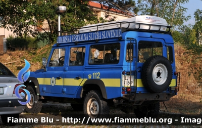 Land Rover Defender 110
Republika Slovenija - Repubblica Slovena
 Civilna Zascita - Protezione Civile
 Soccorso Speleologico
Parole chiave: Land-Rover Defender_110