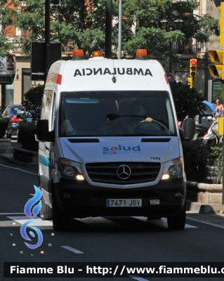 Mercedes-Benz Sprinter III serie restyle
España - Spagna
Salud Servicio Aragones de Salud 
Parole chiave: Mercedes-Benz Sprinter_IIIserie_restyle Ambulanza