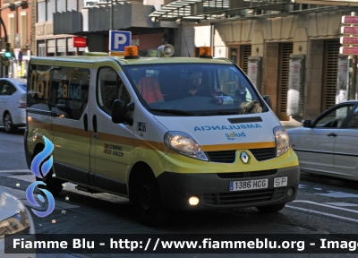 Renault Trafic II serie 
España - Spagna
Salud Servicio Aragones de Salud 
Parole chiave: Ambulanza Renault Trafic_IIserie