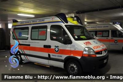 Renault Master III serie
Pubblica Assistenza Croce Bianca Finale Ligure SV
 2322
 Allestita Aricar
Parole chiave: Liguria (SV) Ambulanza Renault Master_IIIserie