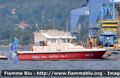 MotoBarcaPompa Classe RAF
Vigili del Fuoco
Comando Provinciale di Trieste
 Distaccamento Portuale
 VFR 07
