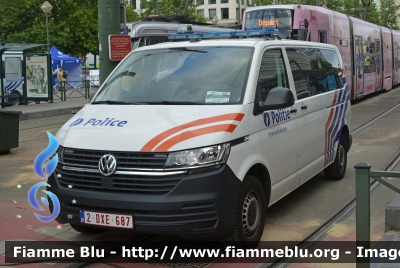 Volkswagen Transporter T6
Koninkrijk België - Royaume de Belgique - Königreich Belgien - Belgio
Police Fédérale
