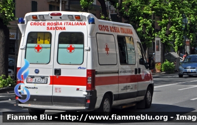 Fiat Ducato III serie  
Croce Rossa Italiana
 Comitato Locale di Savona
 CRI A427D
Allestito Aricar
Parole chiave: Liguria (SV) Fiat_Ducato_IIIserie Ambulanza CRIA427D