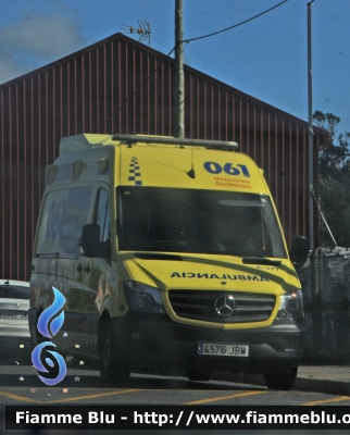 Mercedes-Benz Sprinter III serie restyle
España - Spagna
Xunta de Galicia Urxentias Sanitarias 
Parole chiave: Mercedes-Benz Sprinter_IIIserie_restyle Ambulanza