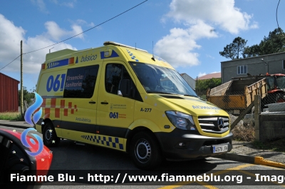 Mercedes-Benz Sprinter III serie restyle
España - Spagna
Xunta de Galicia Urxentias Sanitarias 
Parole chiave: Mercedes-Benz Sprinter_IIIserie_restyle Ambulanza